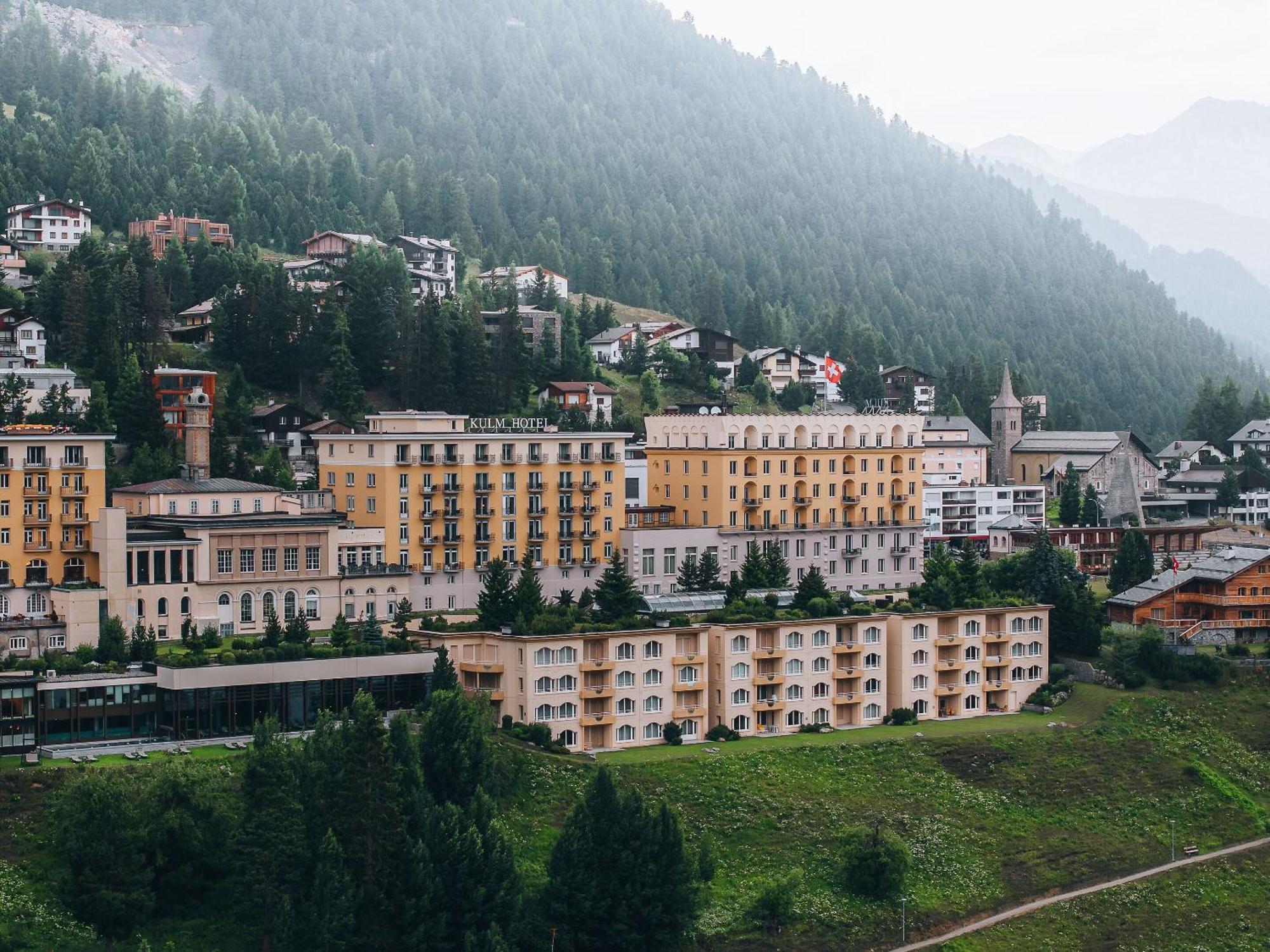 Kulm Hotel St. Moritz Eksteriør billede